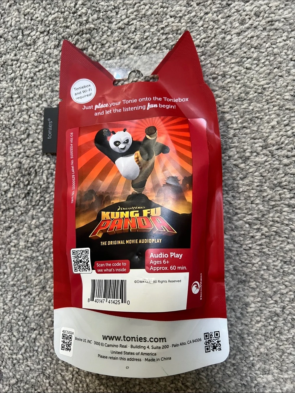 Tonies Kung Fu Panda